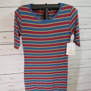 NWT!! LuLaRoe “Julia” Dress ~ Size XS ~ STRIPES